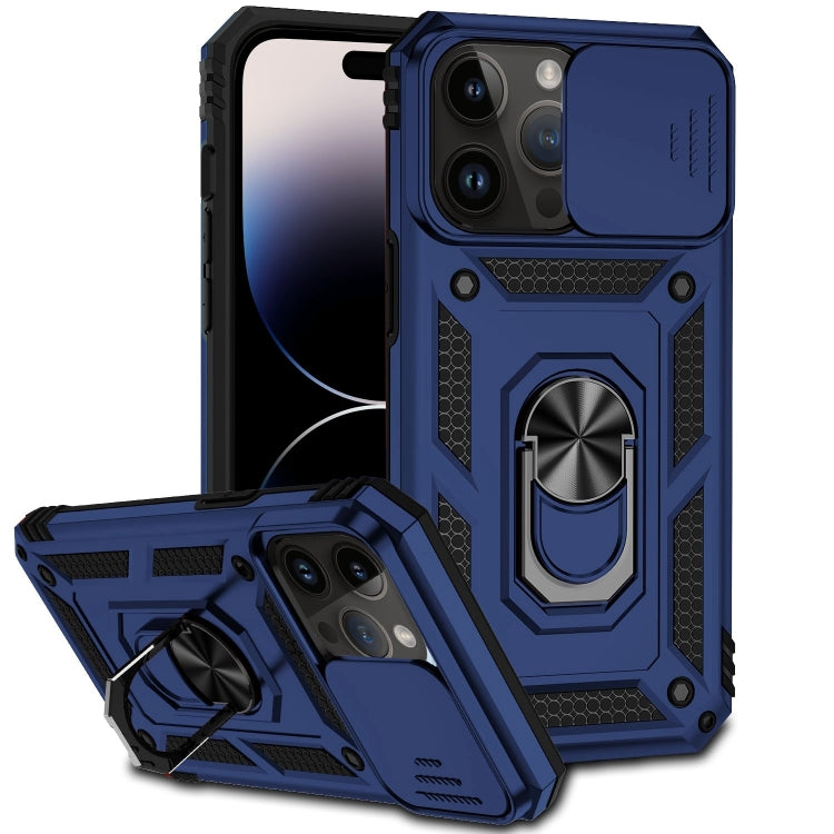 Custodia con copertura scorrevole per iPhone 14