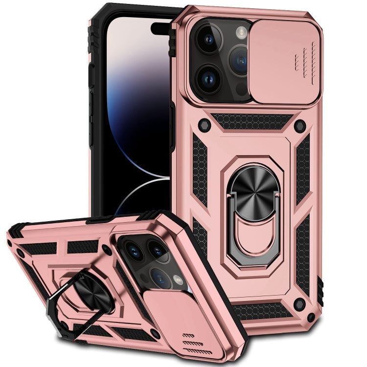 Custodia con copertura scorrevole per iPhone 14