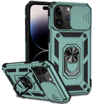 Custodia con copertura scorrevole per iPhone 14