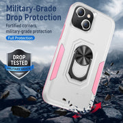 Custodia per telefono resistente agli urti con cavalletto ad anello, For iPhone 14, For iPhone 14 Plus, For iPhone 14 Pro, For iPhone 14 Pro Max