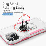 Custodia TPU con cavalletto ad anello per iPhone 14 Pro Max