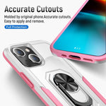 Custodia TPU con cavalletto ad anello per iPhone 14 Pro Max