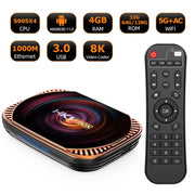 MECOOL HK1RBOX X4 TV Box 4K, CPU Android 11 Amlogic S905X4 con RC, 4GB+32GB, 4GB+64GB, 4GB+128GB