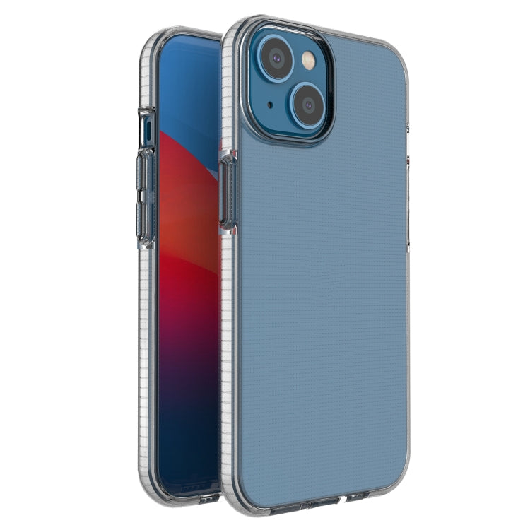 Custodia per telefono in TPU trasparente bicolore, For iPhone 14