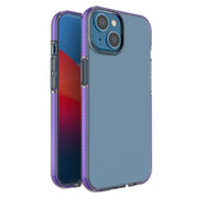 Custodia per telefono in TPU trasparente bicolore, For iPhone 14