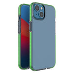 Custodia TPU trasparente bicolore per iPhone 14