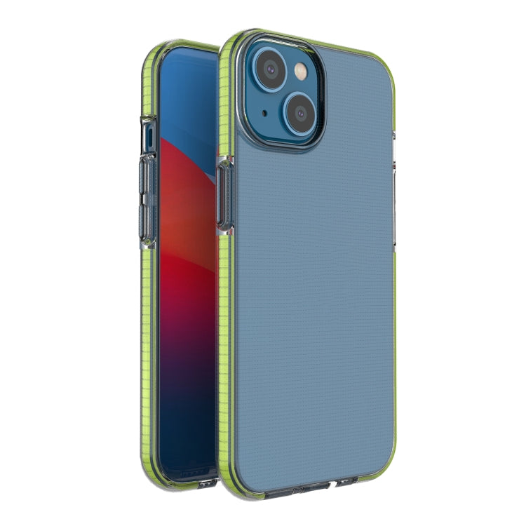 Custodia TPU trasparente bicolore per iPhone 14
