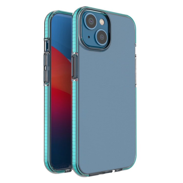 Custodia TPU trasparente bicolore per iPhone 14