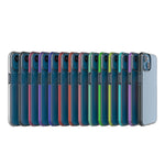 Custodia TPU trasparente bicolore per iPhone 14