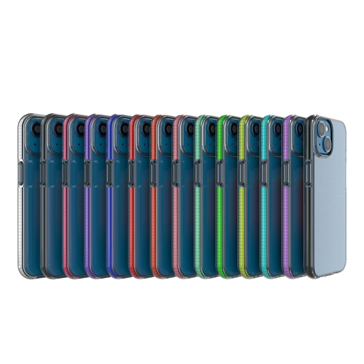 Custodia TPU trasparente bicolore per iPhone 14