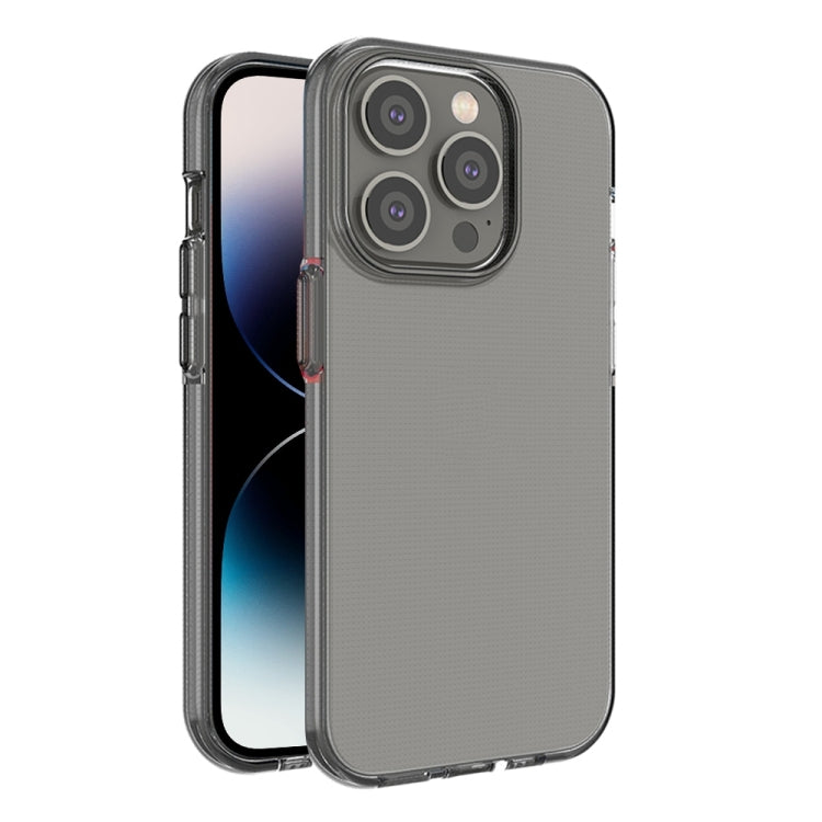 Custodia TPU trasparente bicolore per iPhone 14 Pro