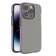 Custodia per telefono in TPU trasparente bicolore, For iPhone 14 Pro