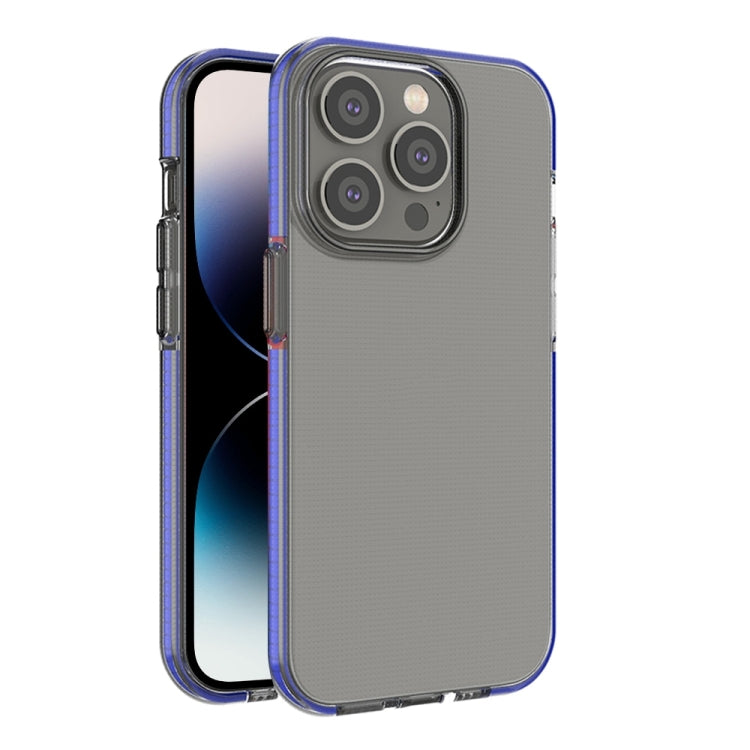 Custodia TPU trasparente bicolore per iPhone 14 Pro