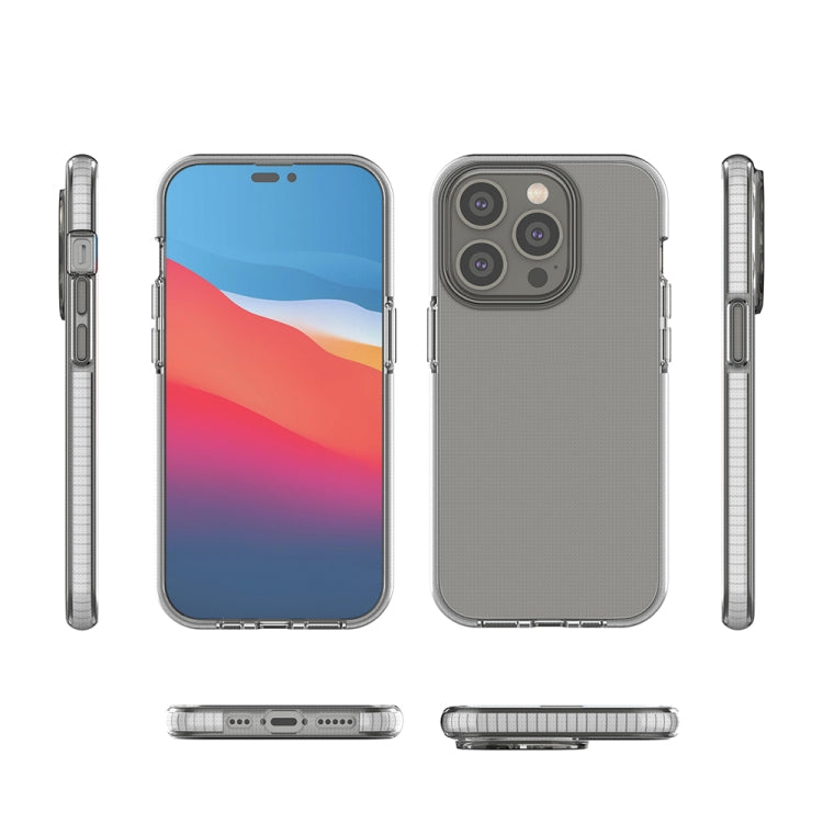 Custodia TPU trasparente bicolore per iPhone 14 Pro