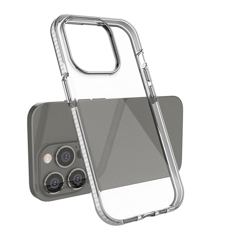 Custodia TPU trasparente bicolore per iPhone 14 Pro