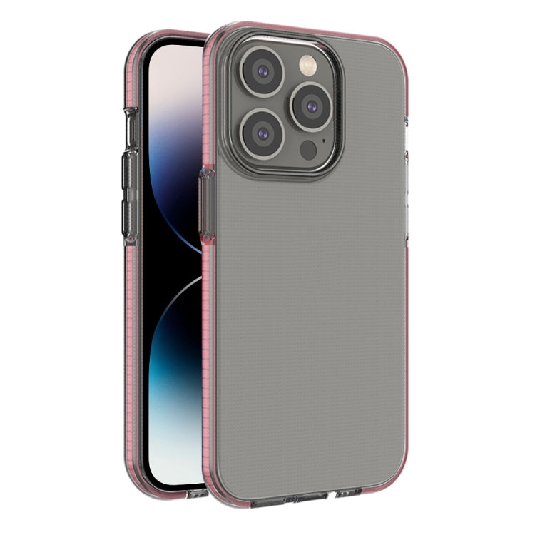 Custodia TPU trasparente bicolore per iPhone 14 Pro Max