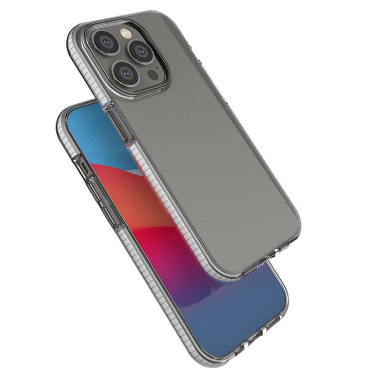Custodia TPU trasparente bicolore per iPhone 14 Pro Max