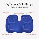 Morbido cuscino a forma di U Sedile ergonomico, Mesh Style