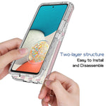 Custodia per telefono verniciata trasparente in PC + TPU, For Samsung Galaxy A53 5G, For Motorola Moto G Stylus 2021