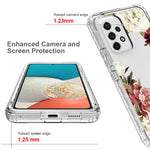 Custodia per telefono verniciata trasparente in PC + TPU, For Samsung Galaxy A53 5G, For Motorola Moto G Stylus 2021