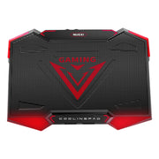 Supporto di raffreddamento per laptop pieghevole a 5 ventole 2 USB