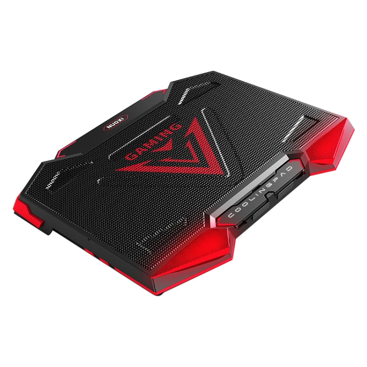 Supporto di raffreddamento per laptop pieghevole a 5 ventole 2 USB