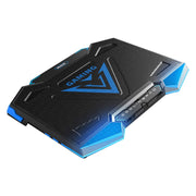 Supporto di raffreddamento per laptop pieghevole a 5 ventole 2 USB