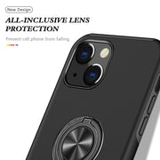 Custodia per telefono antiurto con cavalletto ad anello magnetico, For iPhone 14, For iPhone 14 Plus, For iPhone 14 Pro
