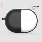 Custodia protettiva in silicone per auricolari, without Buckle, with Buckle