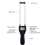Misuratore di umidità per cereali BENETECH GM650 23cm