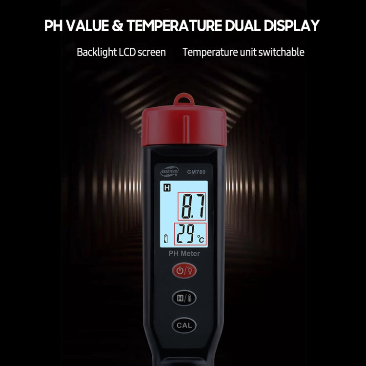 BENETECH GM760, GM760 digital PH tester