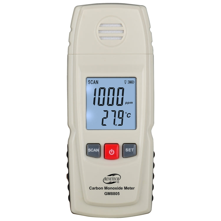 BENETECH GM8805 Portable Digital Carbon Monoxide Meter, Battery Not Included