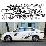 2 PCS/Set D-75 Flower Vine Pattern Adesivo decorativo modificato per auto, D-75