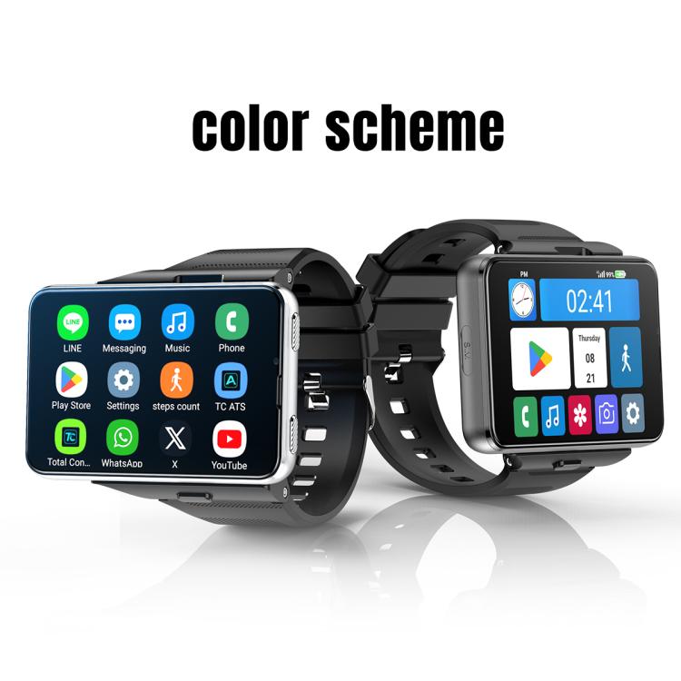 S999 Smart Watch 4G con schermo TFT da 2,88 pollici, Android 9.0 4 GB + 64 GB
