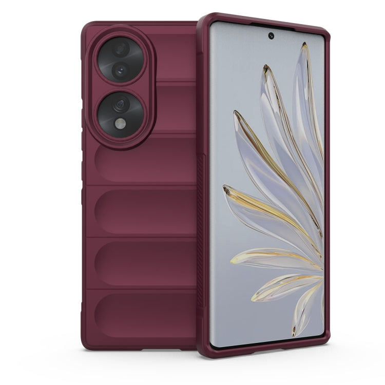 Magic Shield TPU + custodia per telefono in flanella, For Honor 70 5G, For Honor 70 Pro 5G