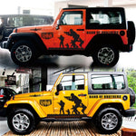 2 PCS/Set D-135 Band of Brothers Modello Adesivo decorativo modificato per auto, D-135