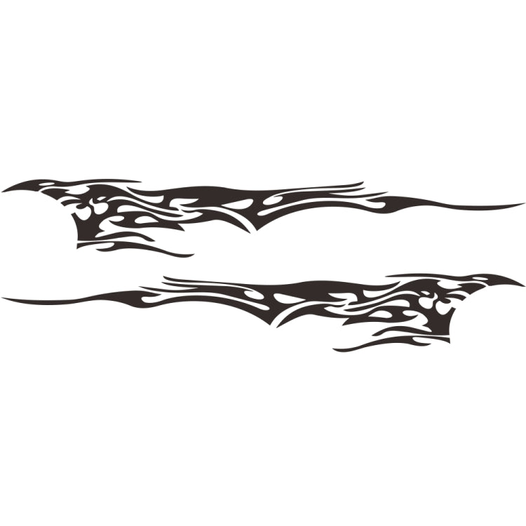2 PCS/Set D-144 Adesivo decorativo modificato per auto modello elemento fuoco, D-144
