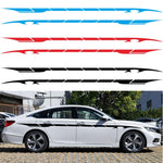2 pezzi / set D-178 Adesivo decorativo modificato per auto modello giro vita, D-178