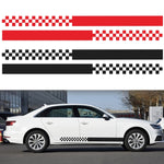 2 PCS/Set D-282 Modello di giro vita Adesivo decorativo modificato per auto, D-282