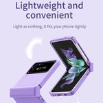 Custodia per telefono Macaron in tre pezzi, For Samsung Galaxy Z Flip4