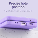 Custodia per telefono Macaron in tre pezzi, For Samsung Galaxy Z Flip4