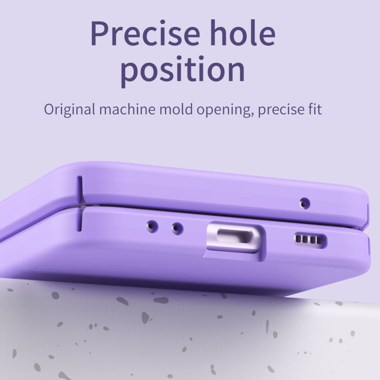 Custodia per telefono Macaron in tre pezzi, For Samsung Galaxy Z Flip4
