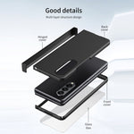 Custodia per telefono con cerniera per tutto il corpo, For Samsung Galaxy Z Fold4