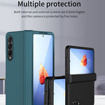 Custodia per telefono con cerniera per tutto il corpo, For Samsung Galaxy Z Fold4