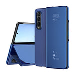 Custodia per telefono antiurto a specchio ribaltabile orizzontale, For Samsung Galaxy Z Fold4