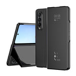 Custodia per telefono antiurto a specchio ribaltabile orizzontale, For Samsung Galaxy Z Fold4