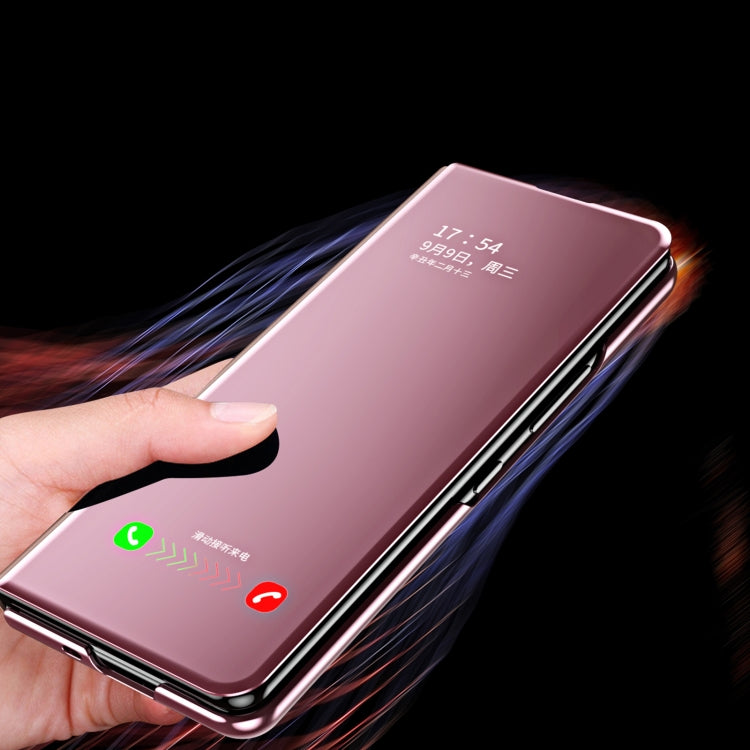 Custodia per telefono antiurto a specchio ribaltabile orizzontale, For Samsung Galaxy Z Fold4