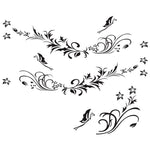 D-462 La farfalla ama l'autoadesivo decorativo modificato dell'automobile del modello dei fiori, D-462