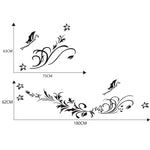 D-462 La farfalla ama l'autoadesivo decorativo modificato dell'automobile del modello dei fiori, D-462