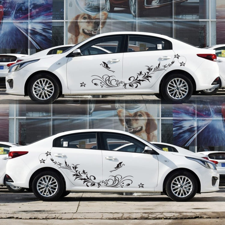D-462 La farfalla ama l'autoadesivo decorativo modificato dell'automobile del modello dei fiori, D-462
